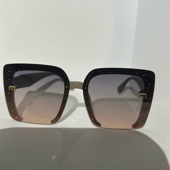 Oversized Square Sunglasses-Gradient Lenses , -UVProtection,M”Detail main image 12